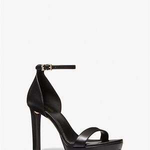 Michael Kors Black Platform Heels